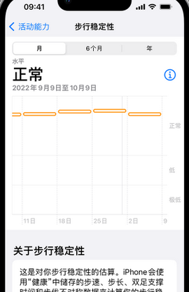 盐都iPhone手机维修如何在iPhone开启'步行稳定性通知'