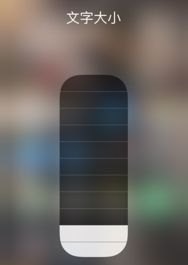 盐都苹果手机维修分享小技巧：在 iPhone 控制中心快速调节字体大小 